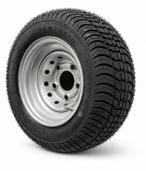 Car trailer complete wheel 10 inches 195/50 B10 18x8.0-10 on steel rim 6.00x10